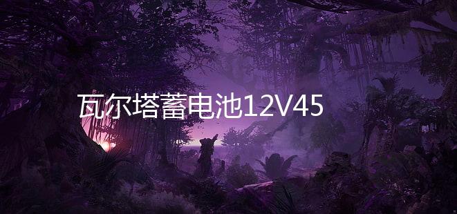 瓦尔塔蓄电池12V45AH天语雨燕五菱宏光长安之星东方小康汽车电瓶下载