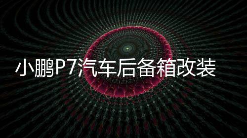 小鹏P7汽车后备箱改装专用隔板装饰隔物板收纳配件储物箱整理配件下载